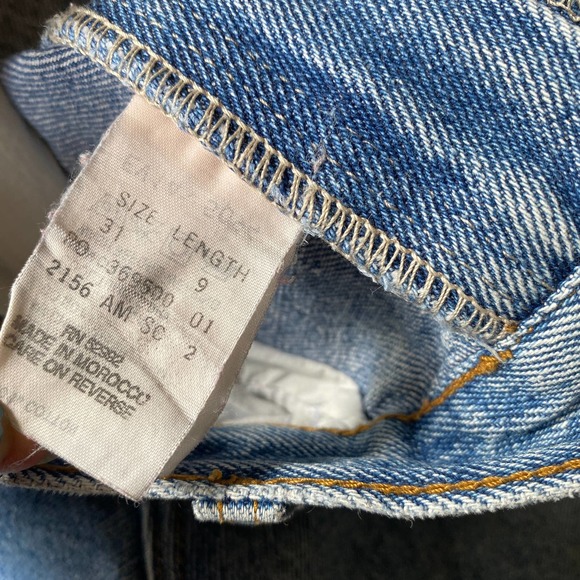 Jordache High Waist Denim Shorts Sz 31 - Picture 7 of 9